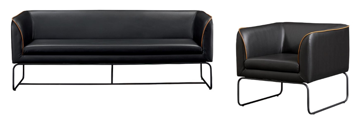 Sprejemni kavč za konferenčne dvorane in pisarne 3+1