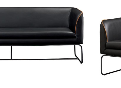 Sprejemni kavč za konferenčne dvorane in pisarne 3+1