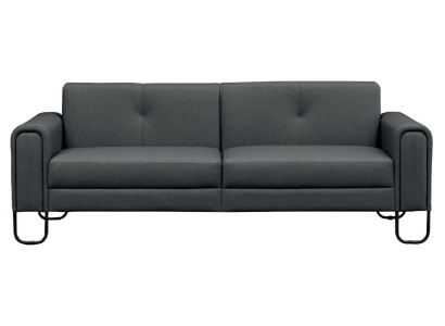 3-sedežni kavč JV Muebles sodoben dizajn usnje les novost