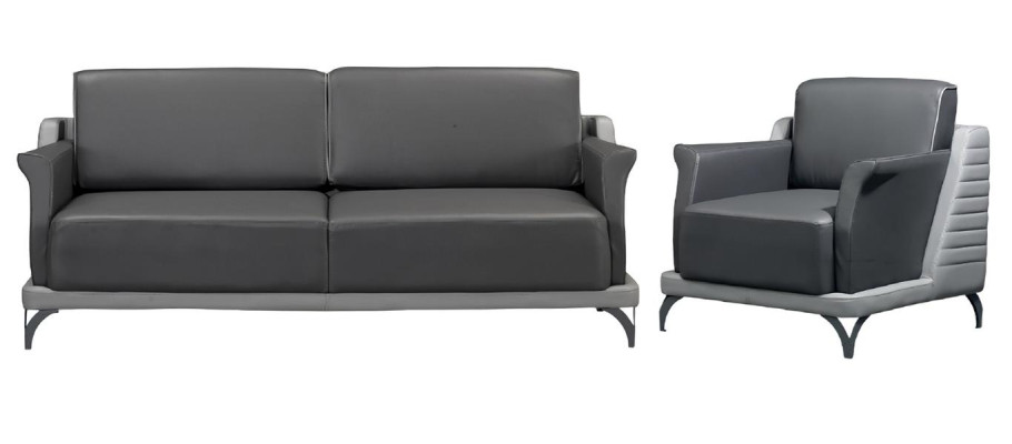 Luksuzni 2-delni komplet pohištva za dnevno sobo oblazinjeno hotelsko pohištvo estetska odličnost eleganca