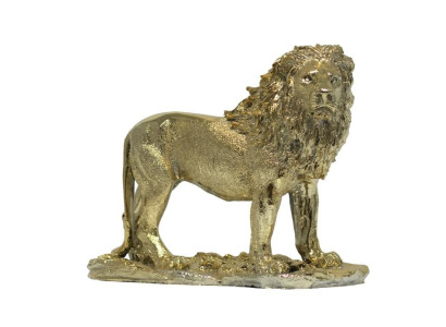 Abstrakt lauvu skulptura, ročno izdelana, nove barvite skulpture