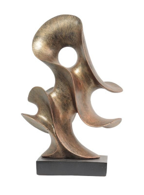 Dekorativ abstrakt vrtná skulptura