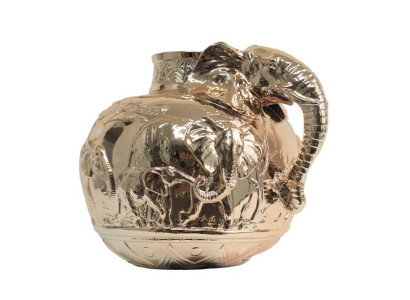 Zilonis oblikovan vazo figurativna zasnova statua skulptura dekoracija