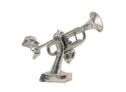 Moderna skulptura saksofonista