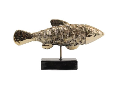 Moderna oblikovalska skulptura edinstvena ribja dekoracija