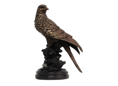 Nova antikna zasnova sova figura skulptura 45 cm