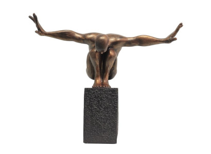 Statua dekoracija ročne izdelave z osnovo 55 cm