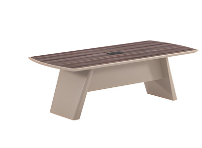 Bežna pisarna z leseno strukturo in modernim dizajnom za uporabo v pisarni in domu