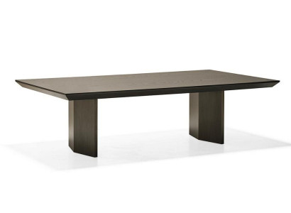 Klasika rjava lesena kavna miza