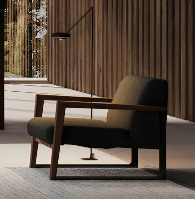 Moderen stol s podlogo za udoben prostor