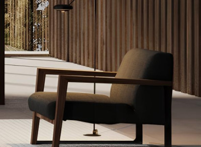 Moderen stol s podlogo za udoben prostor