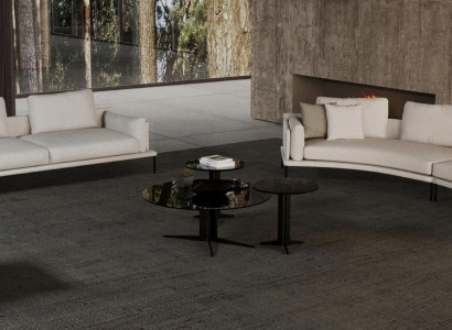 Moderna geometrijska in elegantna klop