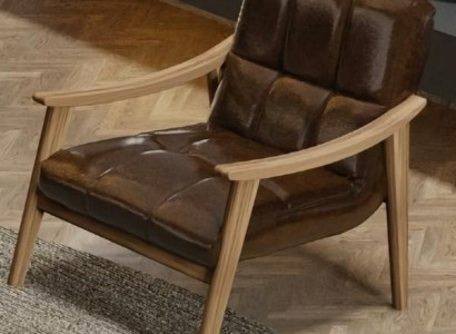 Eleganten in minimalističen stol, maksimalna udobnost