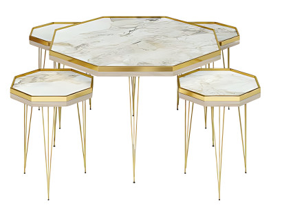 Set lesenih miz iz lesa