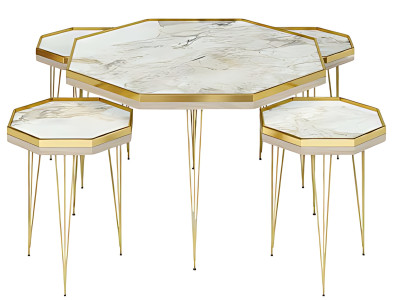 Set lesenih miz iz lesa