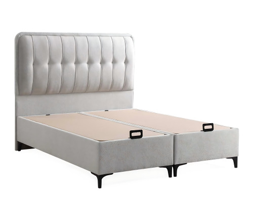 Moderna postelja z vzmetnico