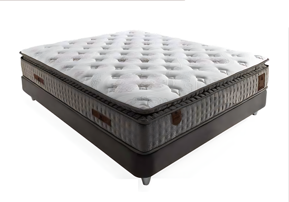 Lahka postelja z vzmetnico – Eleganten kos pohištva za spalnico