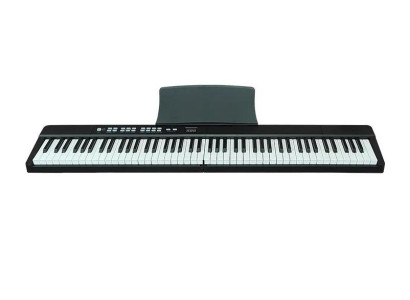 Prenosni digitalni piano z 88 tipkami: Bluetooth, povezava z aplikacijo in povezava za mikrofon