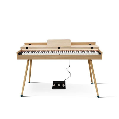 Digitalno klavir v bež barvi za dom