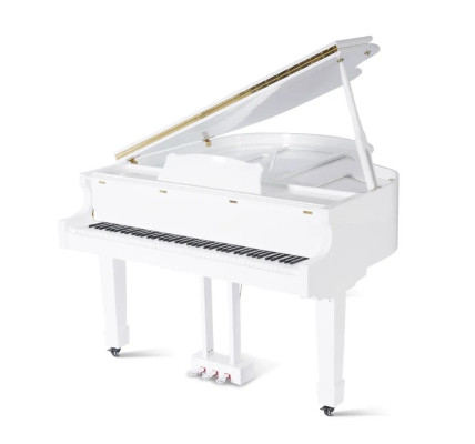 Svetleče črno klavir