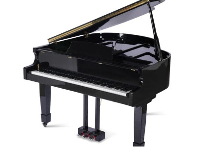 Svetleče črno piano