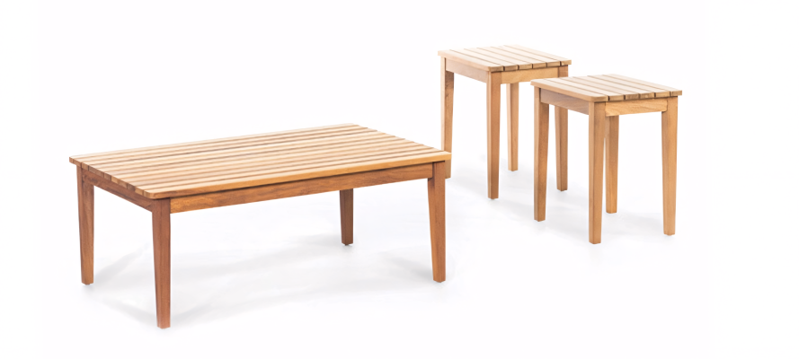 Moderna in elegantna terasna miza