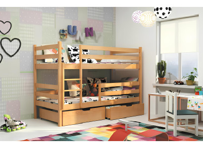 Postelja z vzmetnico Eryk 3