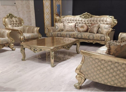 Set 5tlg Sofagarnitur 3+3+1+1 Sitzer Couchtisch Garnitur Sofa Stoff Sofas Couch