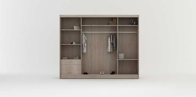 Design Hochglanz Kleiderschränke Möbel Schränke Modern Mehrzweck Kleider Schrank