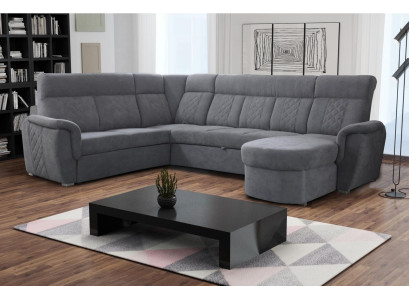 Wohnlandschaft Luxus Polster Modern Relax Sofa Couch Ecksofa U-form Sitz Möbel