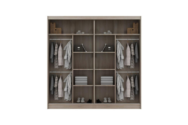 Designer Hochglanz Kleiderschränke Möbel Holz Neu Luxus Kleider Schrank Neu