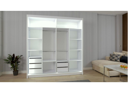 Kleiderschrank Schränke Schrank Schrankwand 2 Türen Holz Neu Schlafzimmer Möbel