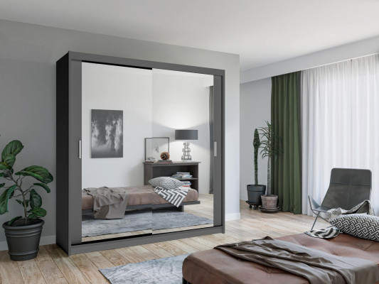 Kleiderschrank Schränke Schrank Schrankwand 2 Türen Holz Neu Schlafzimmer Möbel