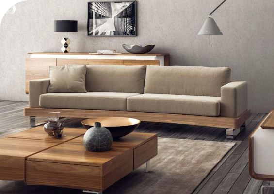 Moderne Couchgarnitur 3+2 Sitzer Luxuriöse Wohnzimmer Sofas Polster-Set