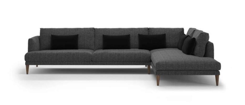 Wohnlandschaft Sofa Ecksofas L-Form Textilmöbel Moderne Einrichtung