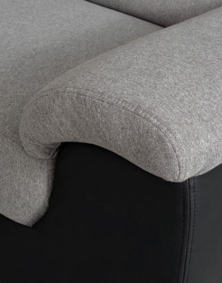 Ecksofa L-Form Möbel Stof fPolstermöbel Wohnzimmer Moderne Luxus Braun Möbel Neu