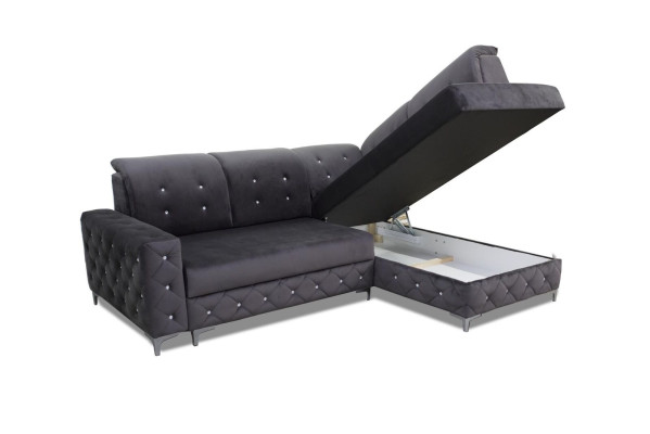 Ecke Landschaft Polster Design Wohn L Form Eck Sofa Textil Couch Eck Sofa