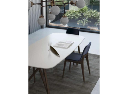 Walnuss Natur Küchentisch Esszimmermöbel Moderner Stil Luxus Möbel Tisch