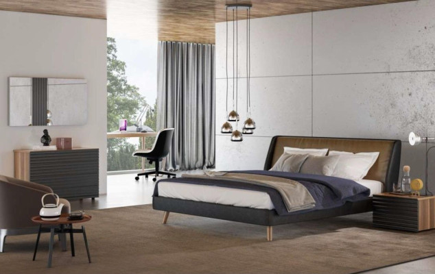 Moderner Holz Nachttisch Ablagetisch Kleiner Beistelltisch Schlafzimmer