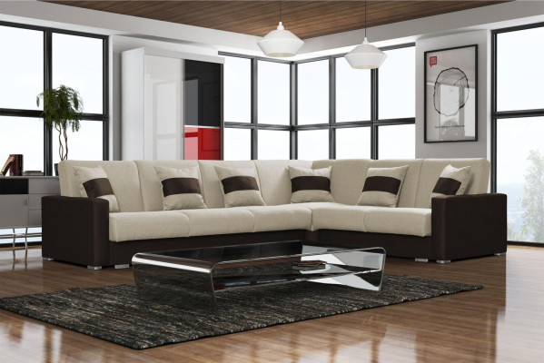 Design Couch Lounge Sofas Textil Neu Sofa L-form Sofa Wohnlandschaft Relax Sitz