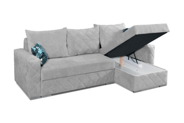 Wohnlandschaft Luxus Ecksofa Schlafsofa Kasten Polster Relax Sitz Möbel Couch
