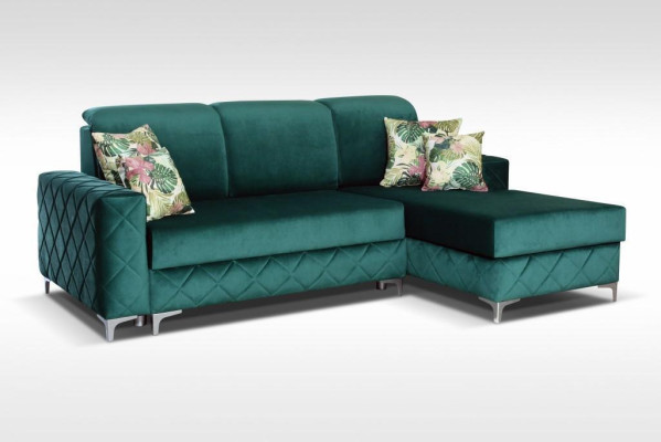 Wohnlandschaft Sofa Sitz Esk Ecksofa L-form Italien Sofas Textilsofa Couch Neu