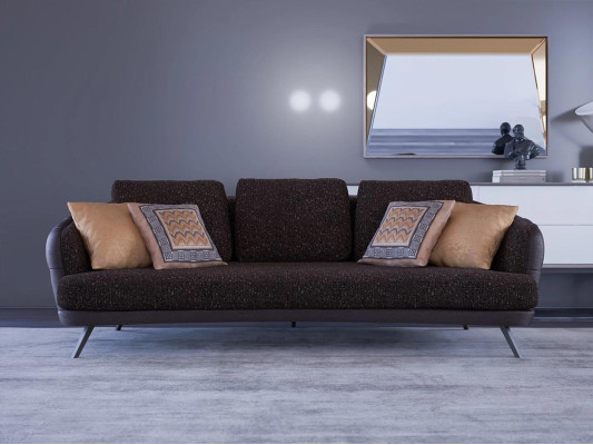  Dreisitzer Sofa Polstermöbel Chesterfield Wohnzimmer Luxus Einrichtung