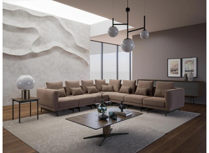 Wohnzimmer Garnitur 3tlg Einrichtung Holz Couchtisch Designer Beistelltisch