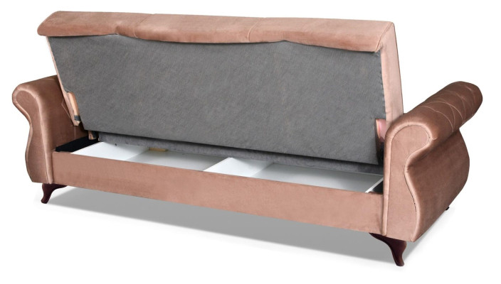 Schlafsofa Polster Sofa Couchen Dreisitzer Textil Neu Sofa 3 Sitzer Sofas Couch