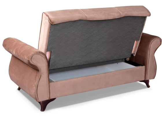 Schlafsofa Polster Sofa Couchen Dreisitzer Textil Neu Sofa 3 Sitzer Sofas Couch
