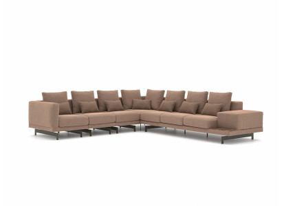 Polstersofa L-Form Wohnzimmer Luxus Eck Garnitur Neu Textil Einrichtung