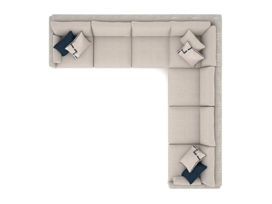 Stoff Ecksofa L-Form Sofa Couch Design Polster Modern Textil Wohnzimmer neu