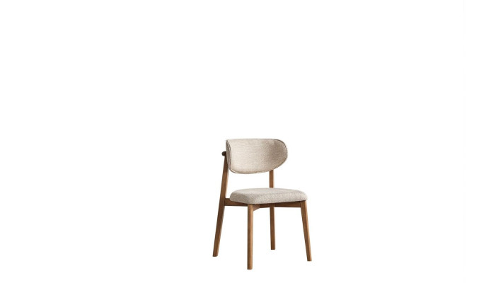  Schicker bequemer Esszimmerstuhl in Beige aus Qualitätsholz Exklusive