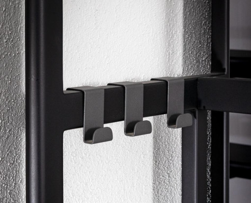 Luxuriös Flurspiegel mit Haken Schwarz Farbe Perfekte Modern Neuheit